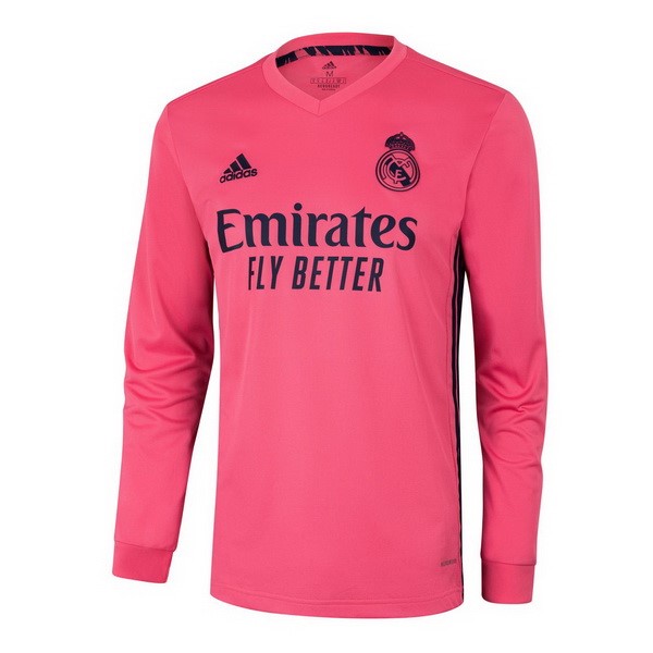 Tailandia Camiseta Real Madrid Segunda equipo ML 2020-21 Rosa